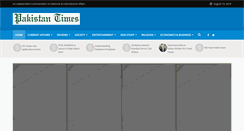 Desktop Screenshot of pak-times.com